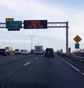 Oh MassDot. Don't you know that you've long since lost your motorists to the Dark Side?